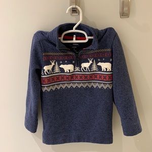 brand new half zip boys Sonoma sweater